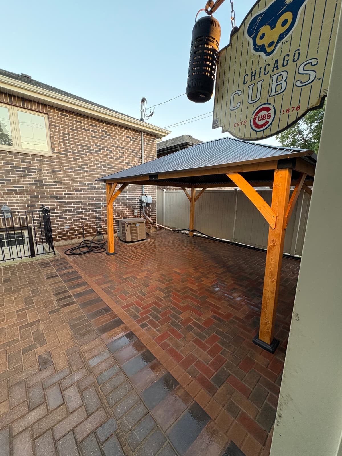 Brick Patio & Pergola — Cicero, IL
