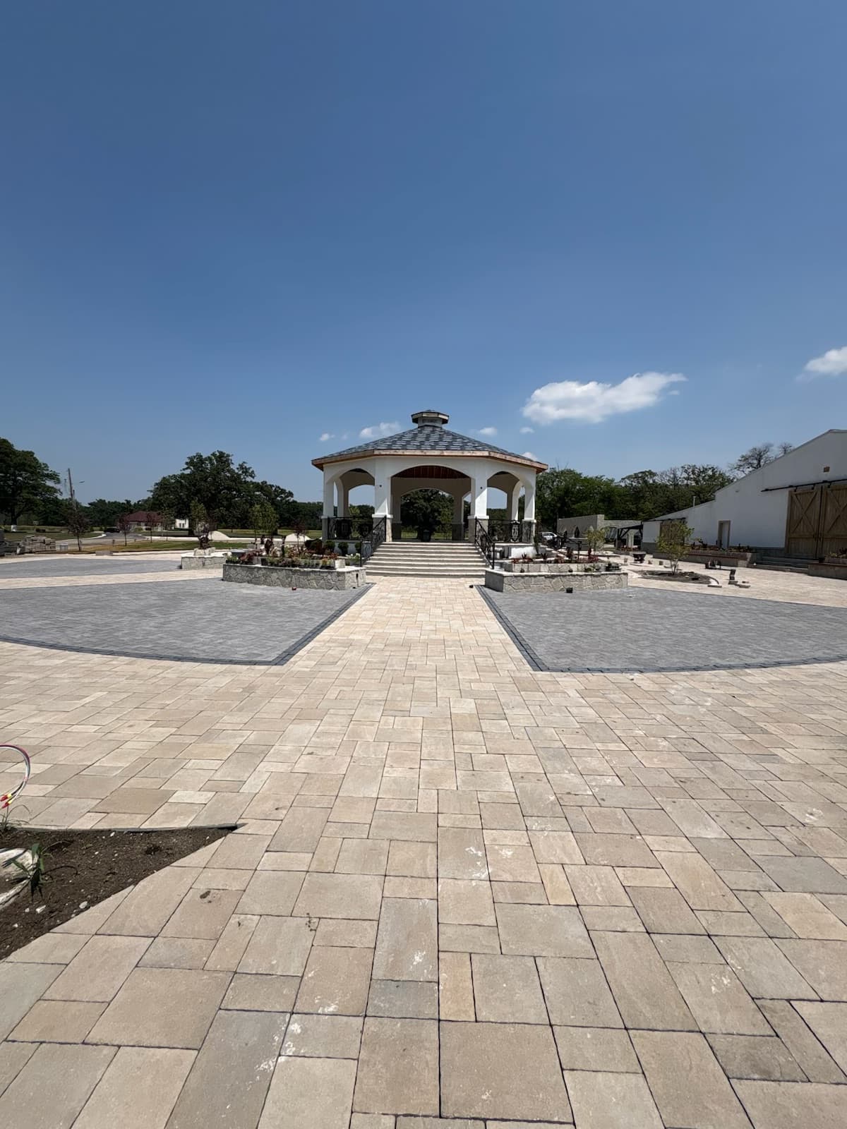 Commercial Paver Plaza — Hammond, IN