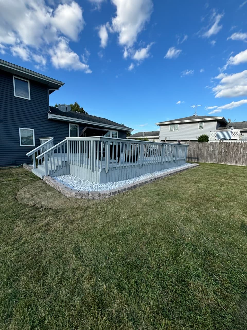 Lawn & Rock Border — Aurora, IL