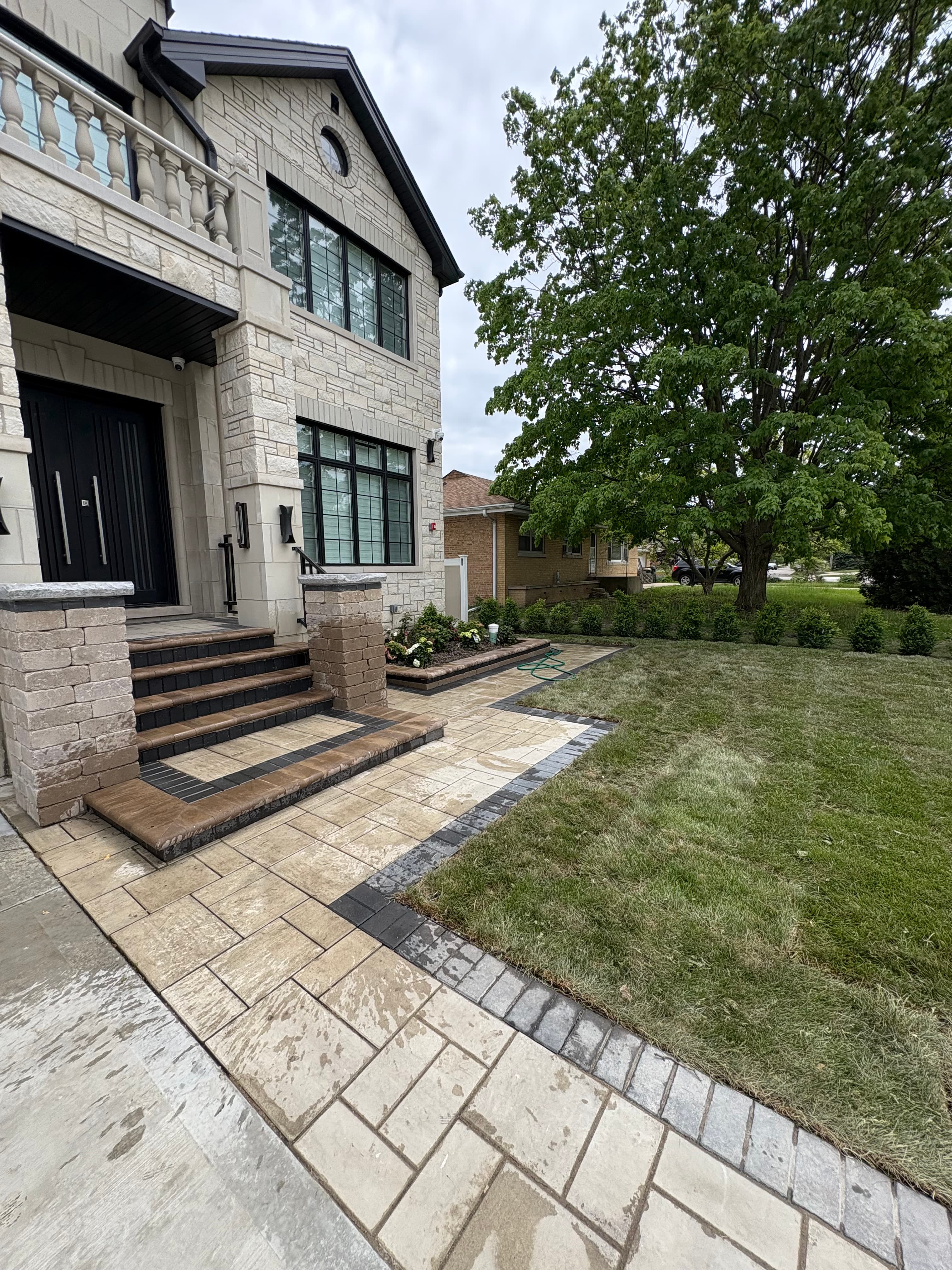 Paver Driveway — Hammond, IN